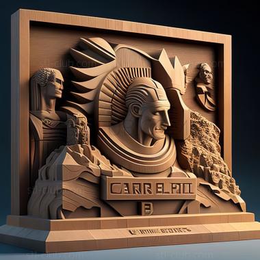 3D модель St Empire Earth Искусство завоевания игра (STL)